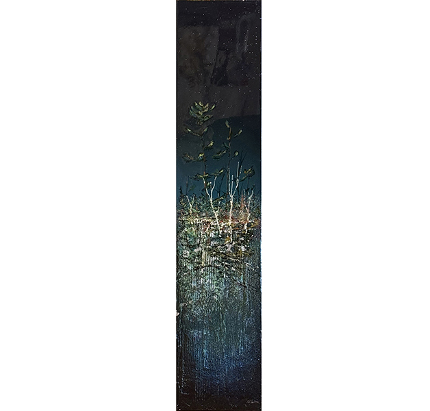 The park night I - Edouard Ambrose (2013-05-02) - Galerie Richelieu