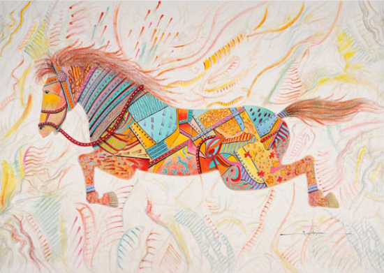 Carusel Pony I  - Krikor Agopian (2017-11-05) - Galerie Richelieu
