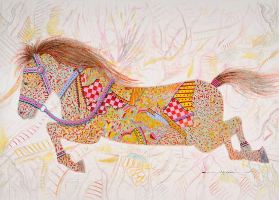 Carusel Pony II - Krikor Agopian (2017-11-05) - Galerie Richelieu
