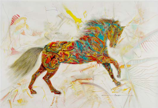 Cavalia I  - Krikor Agopian (2017-11-05) - Galerie Richelieu