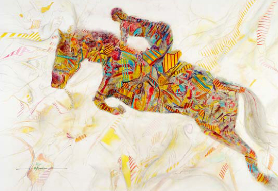 Cavalia II - Krikor Agopian (2017-11-05) - Galerie Richelieu