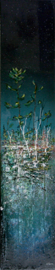 The park night I - Edouard Ambrose (2013-05-02) - Galerie Richelieu