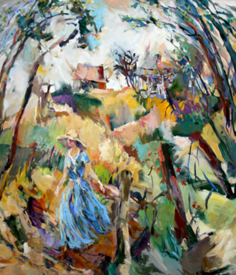 Bourg rural II - Michel Beaudoin (2012-11-09) - Galerie Richelieu