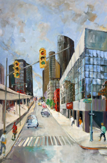 Detroit Beaubien St / Congress St - Michel Beaudoin (2019-06-20) - Galerie Richelieu