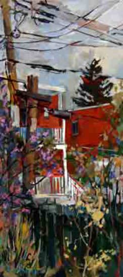Fond de cour - Michel Beaudoin (2011-12-02) - Galerie Richelieu
