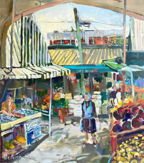 Marché Jean Talon I - Michel Beaudoin (2021-08-12) - Galerie Richelieu