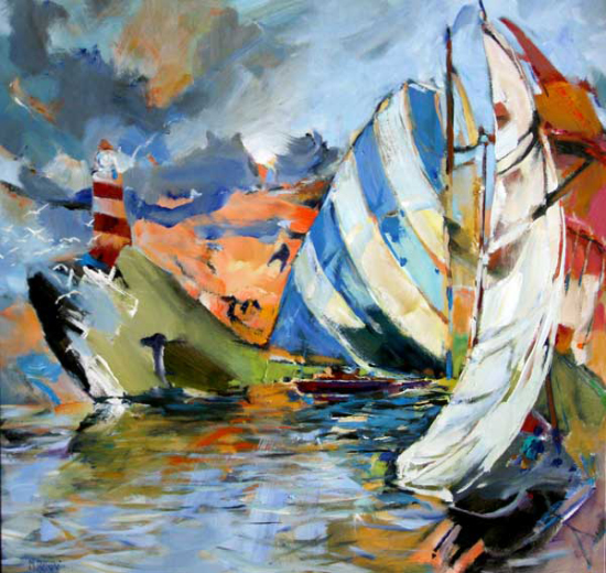 Marine - Michel Beaudoin (2015-04-28) - Galerie Richelieu