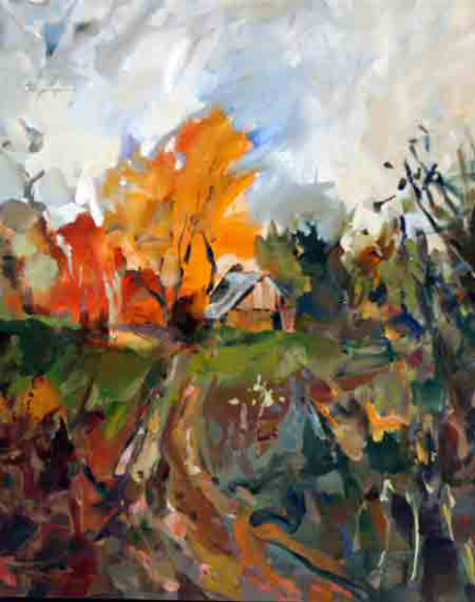 Pré automnal - Michel Beaudoin (2011-12-02) - Galerie Richelieu