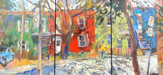 Rue Coupal - Michel Beaudoin (2023-01-18) - Galerie Richelieu