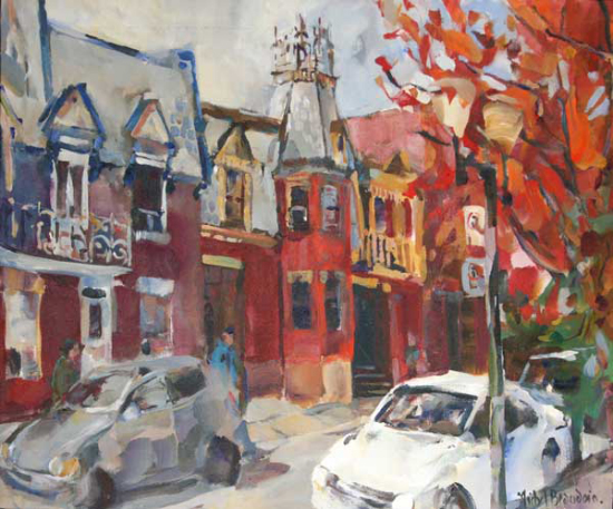 Rue de la Visitation - Michel Beaudoin (2013-03-22) - Galerie Richelieu