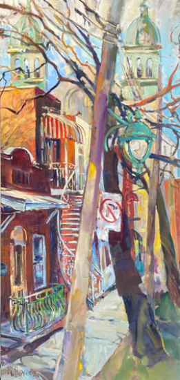 Rue Drolet - Michel Beaudoin (2021-08-12) - Galerie Richelieu