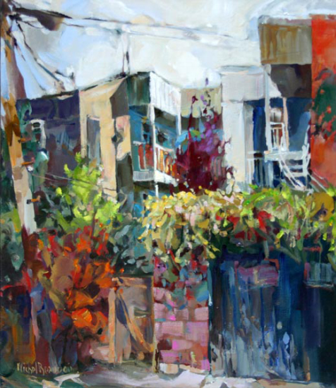 Ruelles du faubourg - Michel Beaudoin (2013-10-18) - Galerie Richelieu