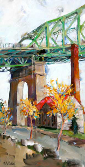 Sous le pont - Michel Beaudoin (2013-04-03) - Galerie Richelieu