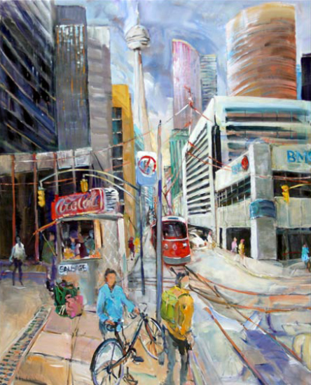 Toronto streets  - Michel Beaudoin (2017-08-18) - Galerie Richelieu