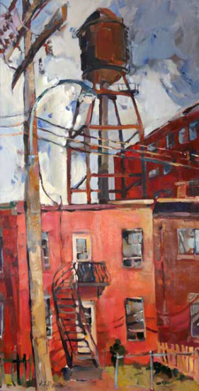 Tour d'eau - Michel Beaudoin (2013-04-04) - Galerie Richelieu
