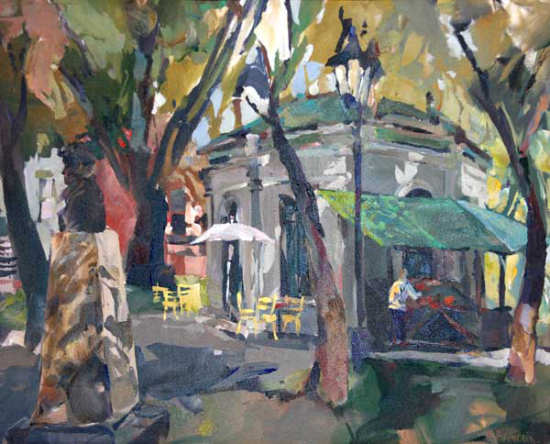 Vespasienne / Carré  St-Louis - Michel Beaudoin (2013-03-22) - Galerie Richelieu