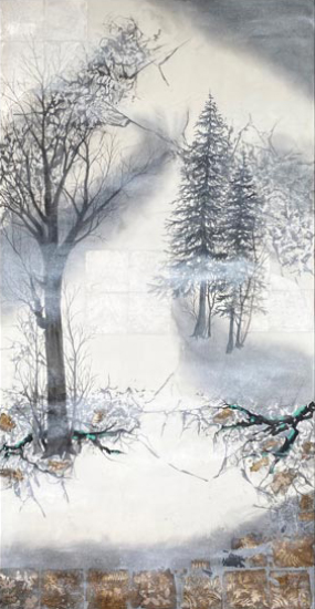 Terre sylvestre A - Yolande Bernier (2023-04-12) - Galerie Richelieu