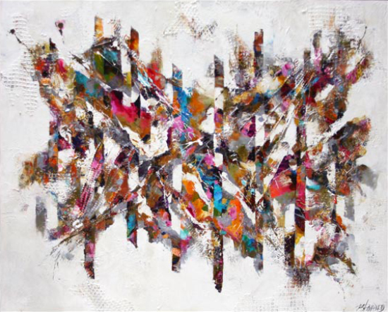 Abstrait V - Céline Brossard (2019-02-23) - Galerie Richelieu