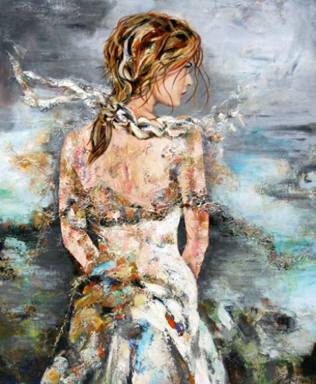 Bain de mer  - Céline Brossard (2017-02-09) - Galerie Richelieu