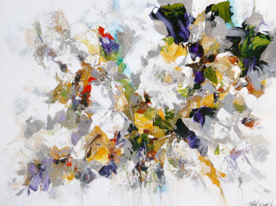 Abstrait - Éclat   - Céline Brossard (2019-10-04) - Galerie Richelieu