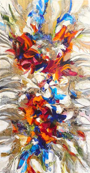 Feu de Bengale  - Céline Brossard (2022-02-24) - Galerie Richelieu
