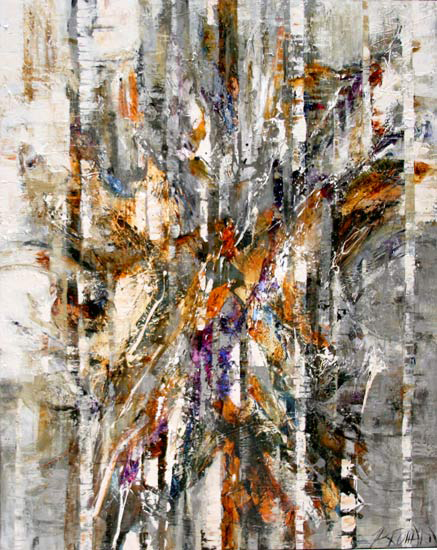 La forêt argentée  - Céline Brossard (2016-08-17) - Galerie Richelieu