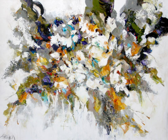 Abstrait - Le bouquet  - Céline Brossard (2019-10-04) - Galerie Richelieu