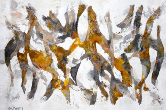 Le sentier  - Céline Brossard (2019-03-10) - Galerie Richelieu