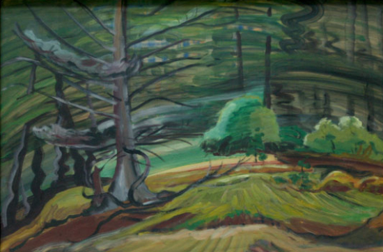 Forest interior 1937-1938 - Emily M. Carr (1871-1945) (2017-12-06) - Galerie Richelieu