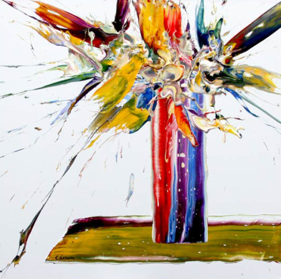 Bouquet en mouvement - Charles Carson (2017-09-19) - Galerie Richelieu