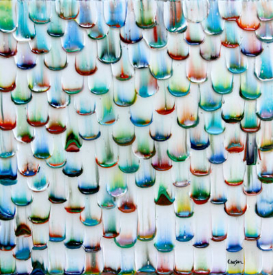 Cascade haute en couleurs - Charles Carson (2012-07-20) - Galerie Richelieu