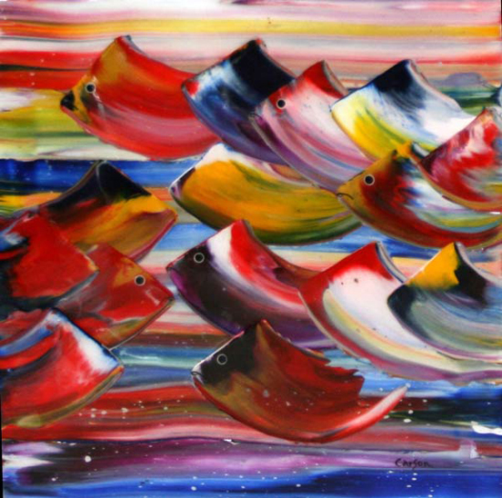 Crépuscule marin  - Charles Carson (2014-04-23) - Galerie Richelieu