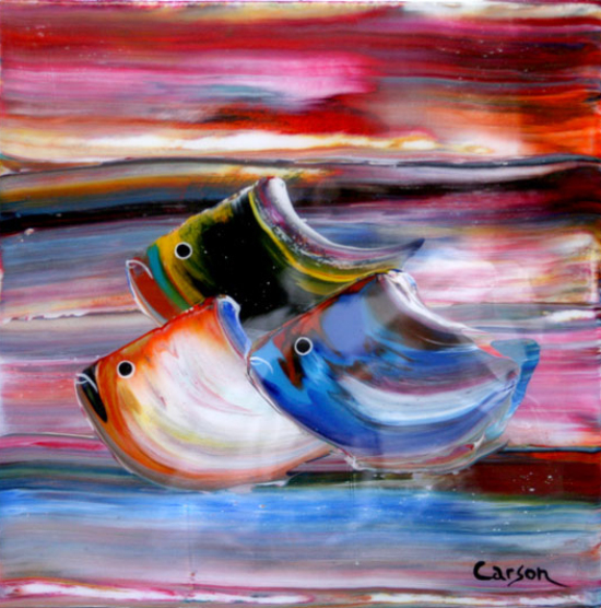 Le triangle  - Charles Carson (2019-05-08) - Galerie Richelieu