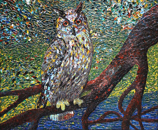 L'enchantement du hibou figurative - Charles Carson (2012-01-08) - Galerie Richelieu