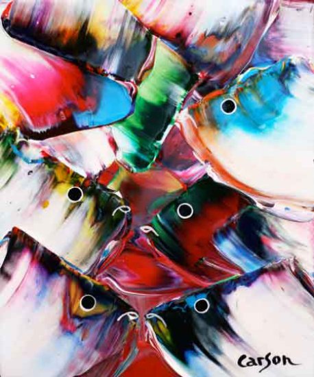 Red fish  - Charles Carson (2011-02-24) - Galerie Richelieu