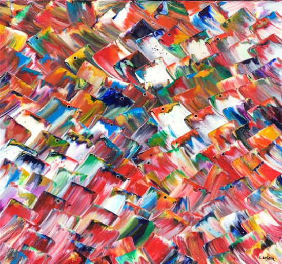 Rouge corail  - Charles Carson (2020-10-18) - Galerie Richelieu