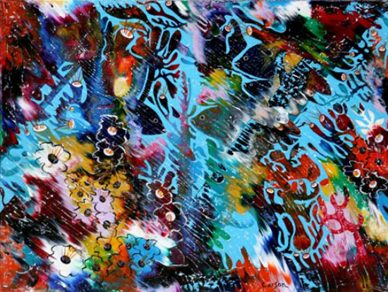 Transparence marine  - Charles Carson (2014-02-19) - Galerie Richelieu