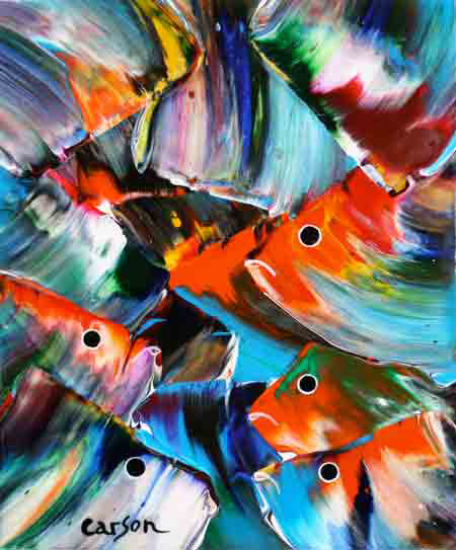 Vie marine  - Charles Carson (2011-02-24) - Galerie Richelieu