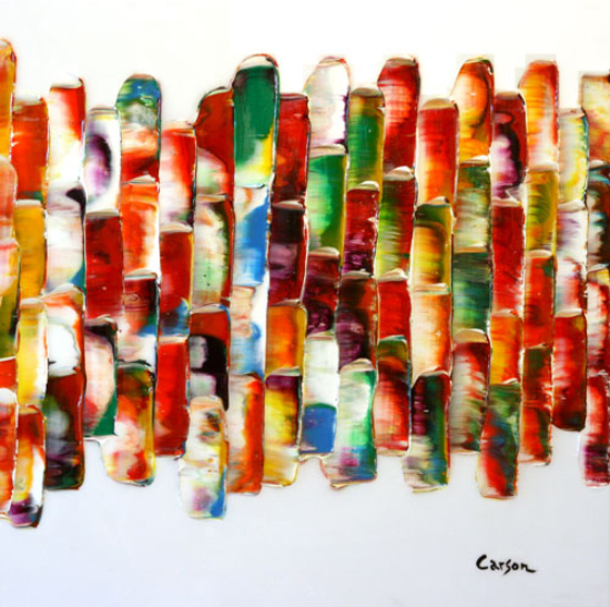 Vitraux en transparence - Charles Carson (2013-05-09) - Galerie Richelieu