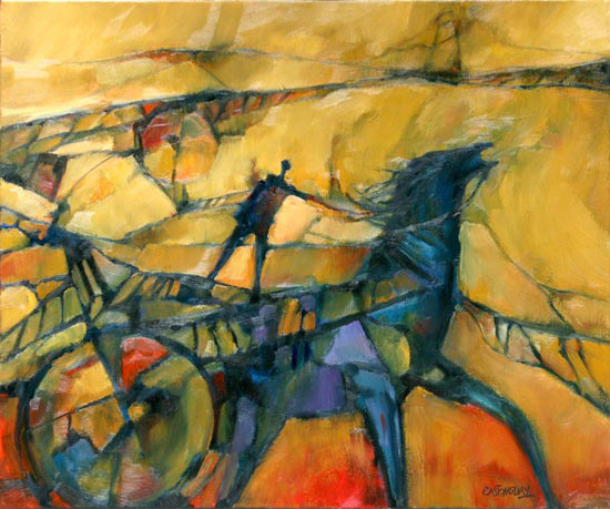 Chariot - Gérard Castonguay (2015-08-07) - Galerie Richelieu