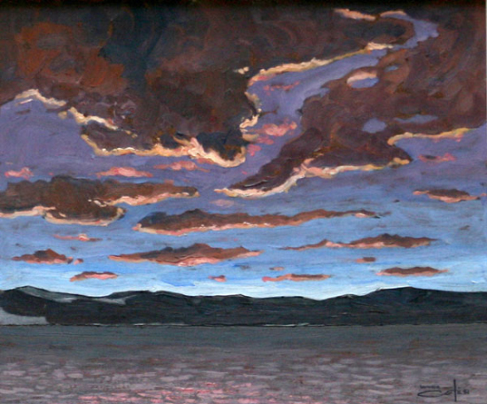 Le St-Laurent  Novembre 6 heures du matin - Bruno Côté (1940-2010) (2014-11-04) - Galerie Richelieu