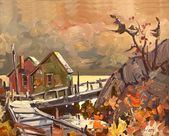 Magpie  - Bruno Côté (1940-2010) (2025-02-14) - Galerie Richelieu