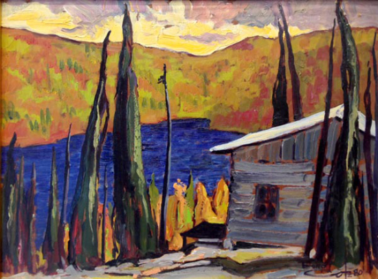 Près de la rivière Ste-Marguerite - Bruno Côté (1940-2010) (2014-11-04) - Galerie Richelieu