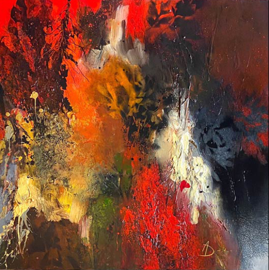 Arborescence no.6   La nuit du grand Chaman - Ariane Dubois (2022-03-10) - Galerie Richelieu
