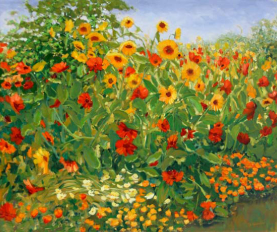 La fête des tournesols  - Liliane Fournier (2016-12-08) - Galerie Richelieu