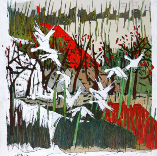 Assez d’hiver sur le versant nord  - Louis Hughes (2018-05-11) - Galerie Richelieu