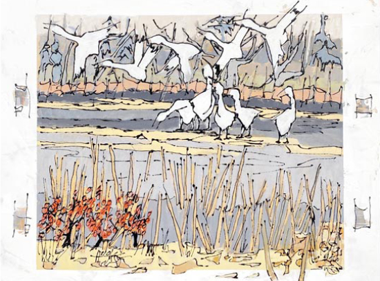 Coté jardin  - Louis Hughes (2023-11-01) - Galerie Richelieu