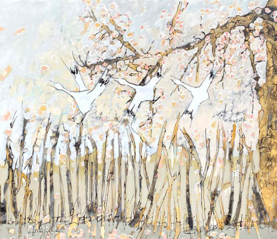 Des routes en fleurs  - Louis Hughes (2022-04-08) - Galerie Richelieu