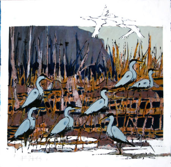 La Héronière - Louis Hughes (2012-10-25) - Galerie Richelieu