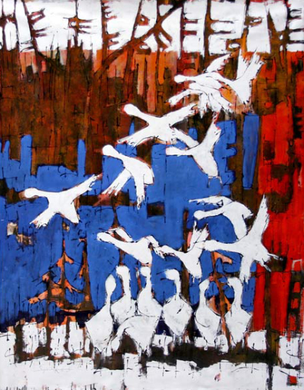 Les étendars - Louis Hughes (2015-10-21) - Galerie Richelieu